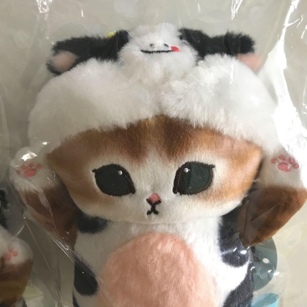 Amazon.co.jp: mofusand モフサンド 着ぐるみにゃん ウシ ぬいぐるみ